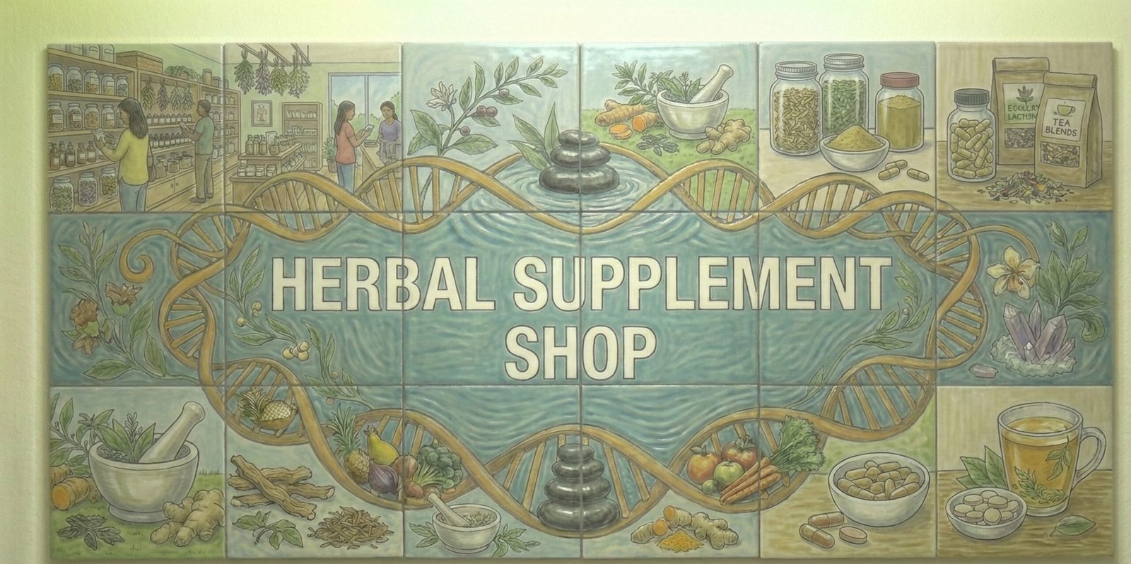 Herbal Supplement Shop